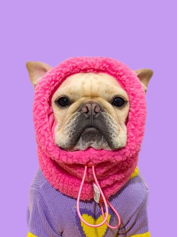 Neck warmer l pink