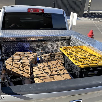 車頂行李固定網 4mm粗橡膠 黑色  12 × 9m  1個