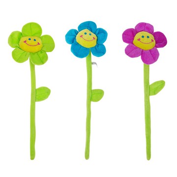 9912 絨毛太陽花窗簾扣 花朵窗簾綁帶 窗簾小花 笑臉向日葵卡通窗簾綁帶 居家佈置