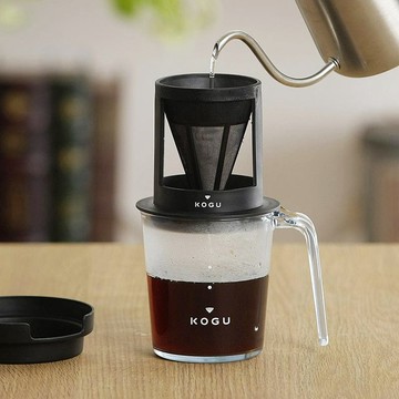日製Tritan耐熱防摔隨行咖啡杯-200ml (附過濾器)