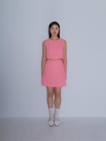 CHLOE MINI SKIRT [PINK]