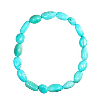 【正佳珠寶】美國松石 頂級睡美人松 12.8g 自然形美國松石手珠