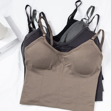 🚀虧本到貨🚀日本🇯🇵特木美背內衣無縫聚攏大u吊帶裹胸內搭少女背心抹胸舒適