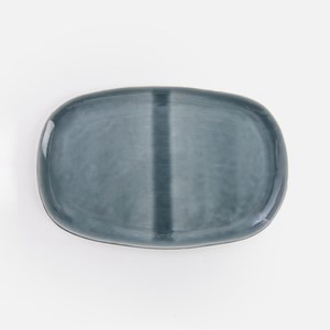 NOSSE Svelte陶瓷盤25cm 深藍