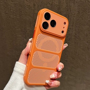 蜂窩散熱磁吸殼 鏡頭全包保護防摔殼 適用 蘋果 iPhone 17 16 15 14 13 12 Promax 手機殼