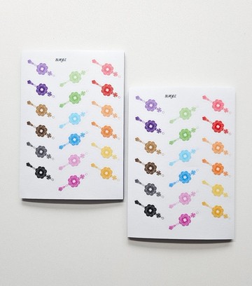 點綴色組墜貼紙