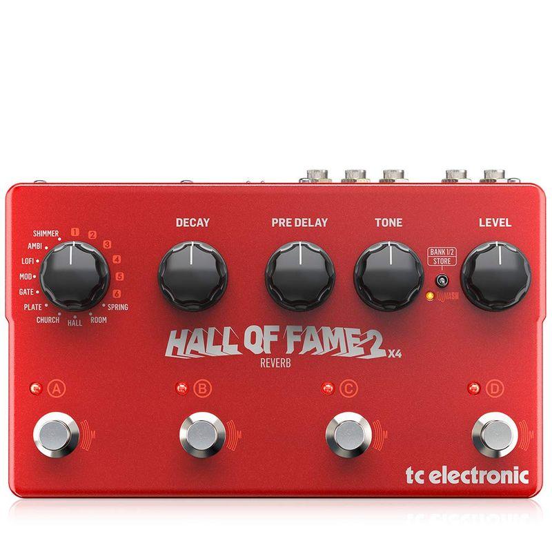 TC ELECTRONIC (ティーシーエレクトロニック) ギター用エフェクター リバーブ・ペダル HALL OF FAME X R