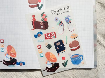 回憶原聲帶 轉印貼紙 2入一組