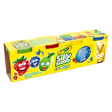 Crayola 繪兒樂 藝術氣味黏土 4色  1套  紅色 + 綠色 + 黃色 + 藍色  453g