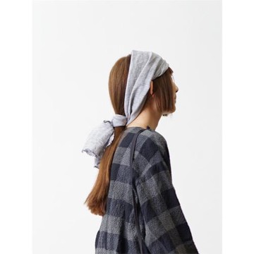 意大利產 棉麻圍巾頭巾兩用百搭 ATELIERSOMEPIECE 工碎