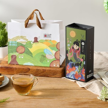 【茶食光光】無藏嚴製茶點-烏龍茶煎餅(12入盒裝)*4盒