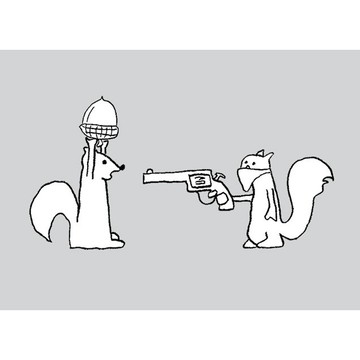 【線上體育】進口T恤 100%純美國棉 T 恤【Threadless】 Nuts! 59671 -M號