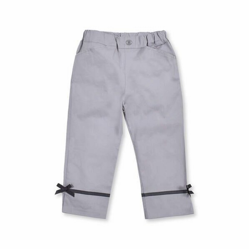 BeBe/べべ ストレッチ ツイル プチ リボン スリット 入り 7分丈 パンツ (90~150cm) グレー 140cm 通販 LINEポイント最大1.0%GET | LINEショッピング BeBe/べべ ストレッチ ツイル プチ リボン スリット 入り 7分丈 パンツ (90~150cm) グレー 140cm 通販 LINEポイント最大1.0%GET | LINEショッピング