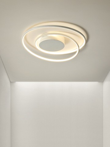 個性吸頂燈藝術線條臥室燈創意線形燈新款主臥燈書房房間燈