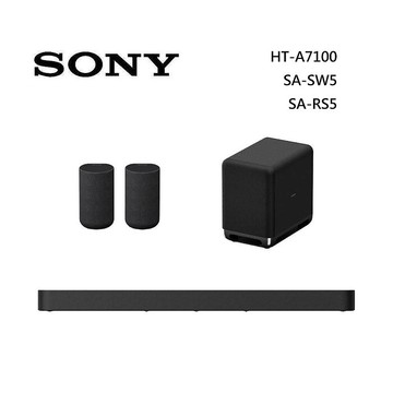 Sony 索尼 HT-A7100 9聲道 家庭劇院 A7100 聲霸 加 SA-SW5 重低音 加 SA-RS5 後環繞 組