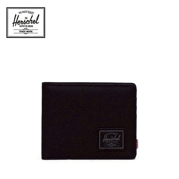 Herschel 官方直營 官方直營 Roy Wallet 皮夾 短夾-黑