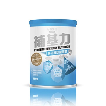 台鹽生技補基力多元胜肽優蛋白 (350g/罐)