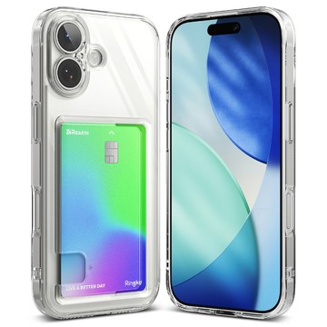 Ringke Fusion Card 適用於 iPhone 17 保護套帶內置卡夾