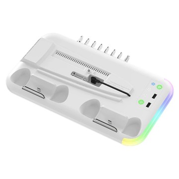中國 iplay P5proP5slim多功能底座附RGB  白色  1個  HBP-607-PRO