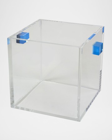 Clear Lucite Wine Cooler with Handles