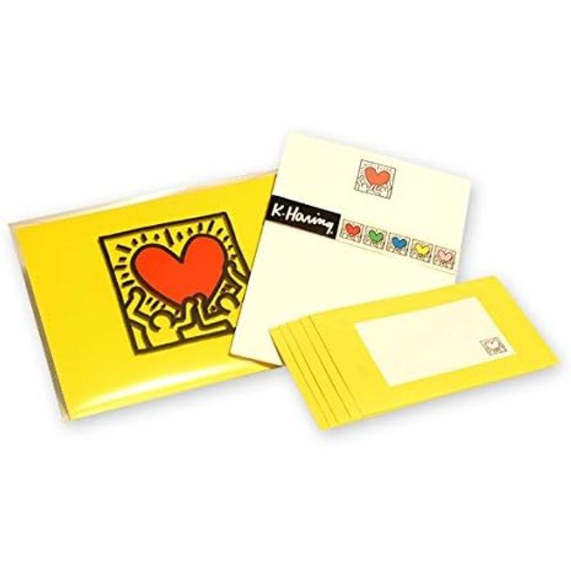 Keith Haring Letter Set キース・ヘリング レターセット (青・BLUE)