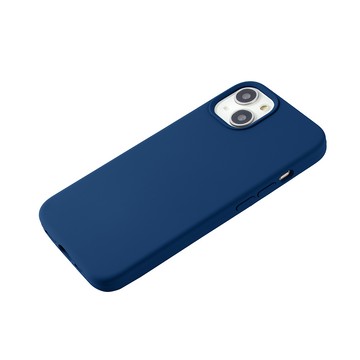 iPhone 14 Plus 殼 【經典液態殼 I 城市系列】iPhone 14 Plus 手機殼 i14 Plus 保護殼 矽膠殼 軟殼 (藏青)