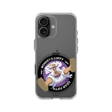 iPhone 17 Clear Case（相機按鈕） 透明 - 航海王 One Piece - Gear 5 - 魯夫大笑