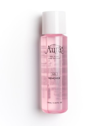 韓國Aura 卸甲液 130ml /凝膠/光療指甲油卸甲水(粉) 80912【官方旗艦店】