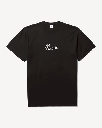 Noah Kiss The Fish Tee Jet Black / M