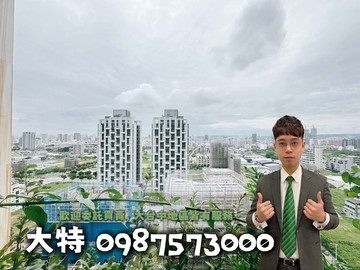 【有巢大特專任】北屯/垂直森林美學/景觀三房雙車｜台中市北屯區敦和路