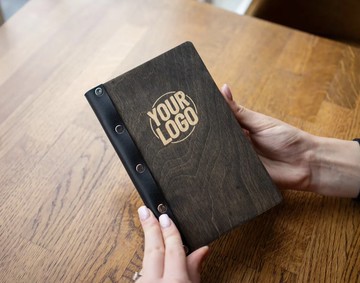 木製支票展示器、支票架免費雕刻