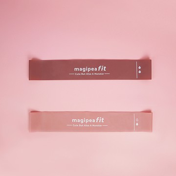 【magipeaFit】彈力帶(兩入組)｜兩種強度全身訓練
