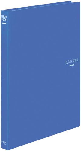 Kokuyo clear book La 321 blue