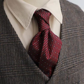 牛貨10CM手打古著寬版真絲領帶