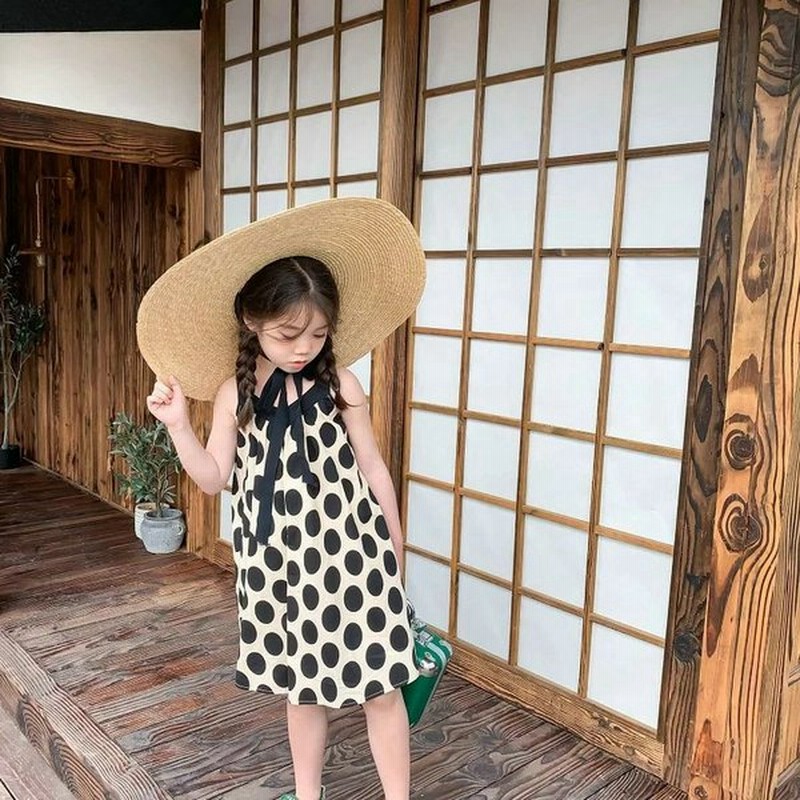 市場 子供服 ワンピース110 高級感 袖なし 女の子 子ども服 ワンピース