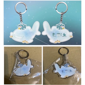 現貨 銀河鯨鯊 果凍鯨鯊 吊飾 鑰匙圈 Crazy eyes 瘋狂眼球 Toy Taste 玩具品味展 限定 入場禮