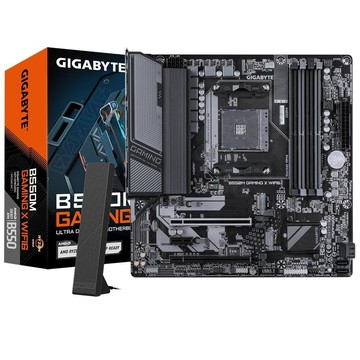 GIGABYTE B550M GAMING X WIFI6 AM4主機板(MATX/3+1年保)