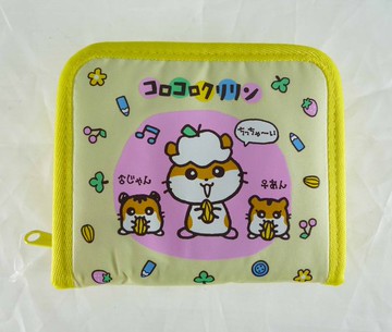 【震撼精品百貨】CorocoroKuririn 可樂鈴天竺鼠 拉鍊皮夾 震撼日式精品百貨