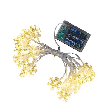 其他燈具 LED透明雪花造型燈串(1入)/聖誕佳節精細模組燈串