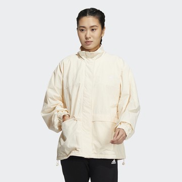 【adidas 愛迪達】 運動外套 刷毛 女 HM2805