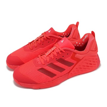 adidas 訓練鞋 Dropset 3 Trainer 男鞋 紅 運動鞋 健身 穩定 舉重 愛迪達 JI3900