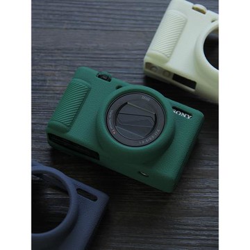 適用索尼ZV-1F相機硅膠套sony zv1保護套ZV1F機身硅膠荔枝紋保護殼zv1m2 二代
