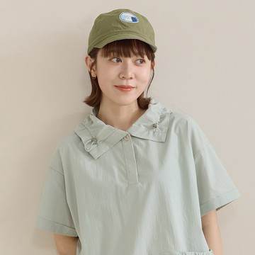 a la sha 波拉熊露營短帽