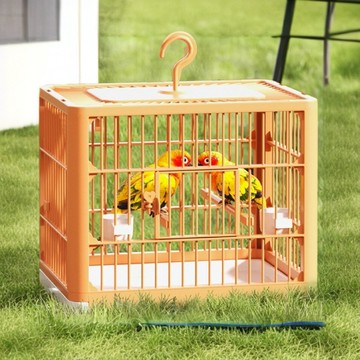 寵物龍子 鸚鵡鳥籠子玄鳳牡丹虎皮珍珠鳥家用大號養殖專用籠便攜外帶籠/鳥籠/籠子/養殖籠