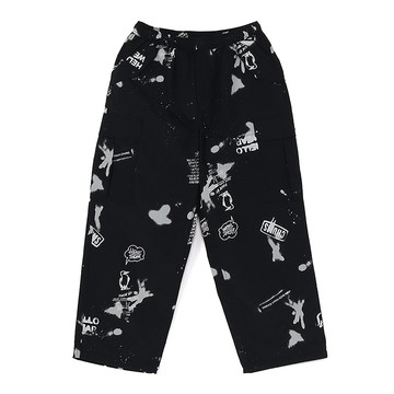 CHUMS 守矢努 Military Cargo Pants 男 風格長褲 黑色 CH031438K001