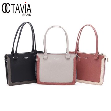 OCTAVIA 8 - 爆漿方塊酥 可折式尼龍收納 D.J.托特包 - (三種顏色可選)