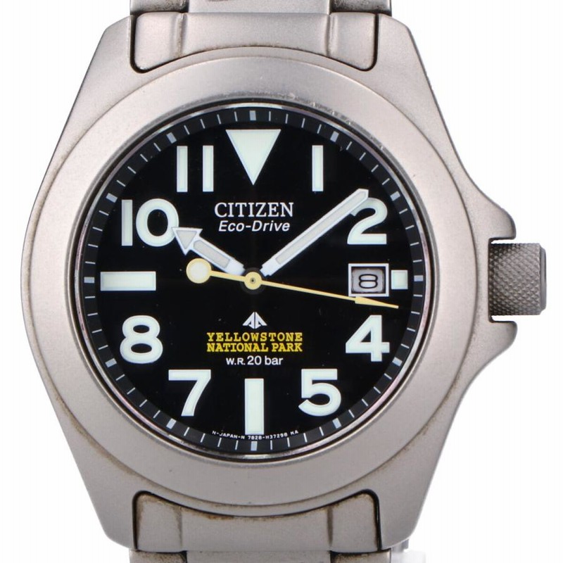 シチズンプロマスター 7828-H21963イエローストーン国立公園 CITIZEN