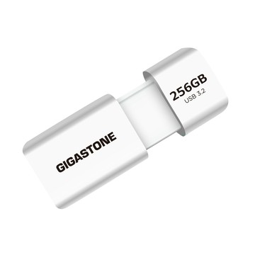 Gigastone 256GB USB3.2 高速滑蓋隨身碟 UD-3202(白) (原廠五年保固)