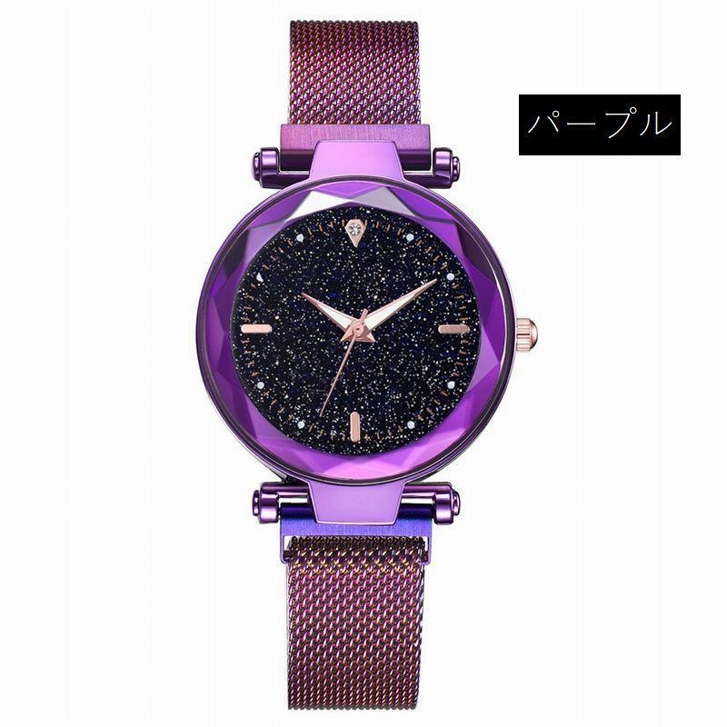 腕時計本体 レディースウォッチ レディース 本体 星空 きれい