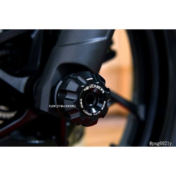 【LFM】RIDEA 忍400 前輪柱 前輪防摔球 適用: NINJA400 忍者400 前輪防倒球